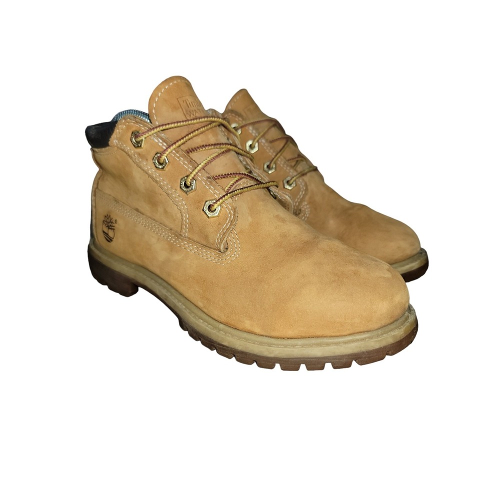 Timberland Nellie‎ Women's Ankle Boots Size 8M Wheat Nubuck Waterproof Outdoor